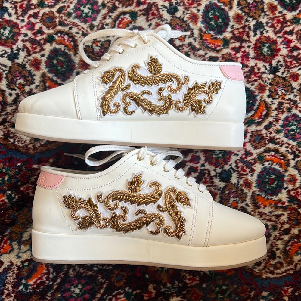 NEW Indian designer embellished fashion sneakers